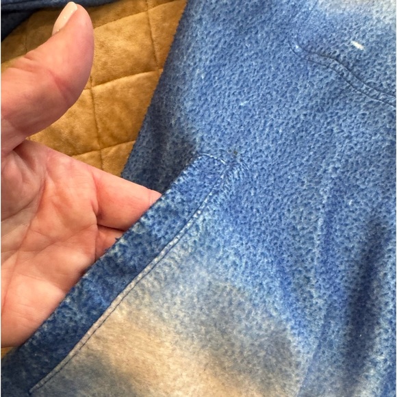 FREE PEOPLE Beige and Blue Jacket-wear alone or as a layer! Super soft & stylish - Picture 7 of 10